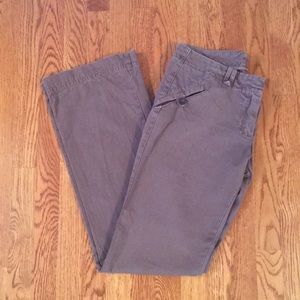 Benetton 100% cotton brown pants